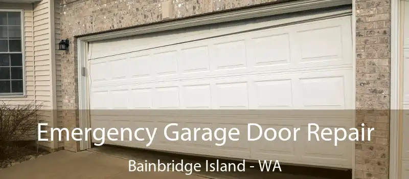  Emergency Garage Door Repair Bainbridge Island - WA