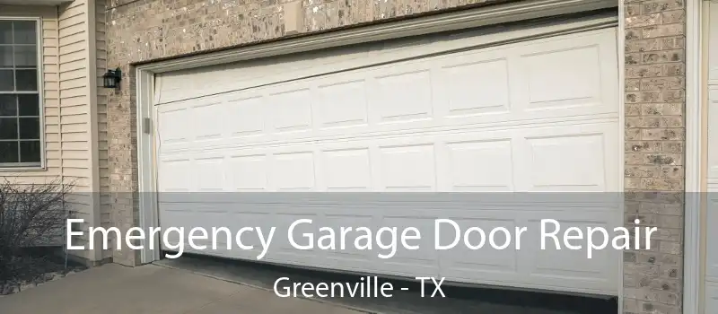  Emergency Garage Door Repair Greenville - TX