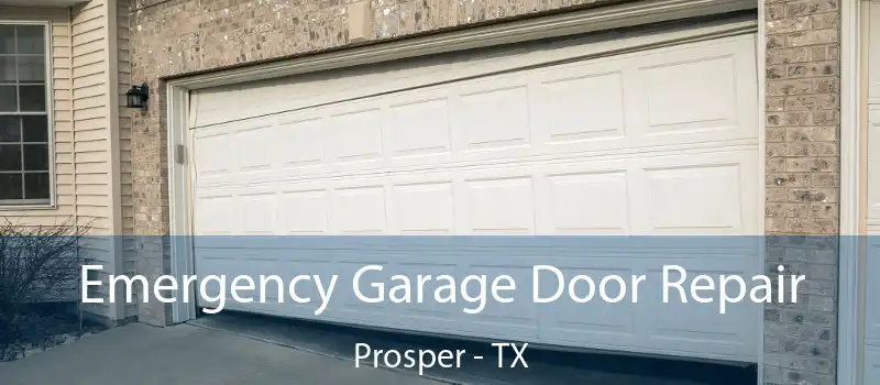  Emergency Garage Door Repair Prosper - TX