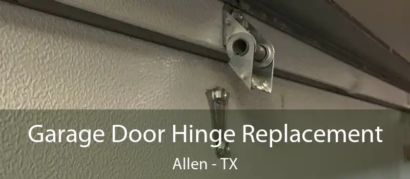 Garage Door Hinge Replacement Allen - TX