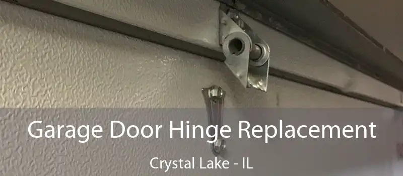  Garage Door Hinge Replacement Crystal Lake - IL