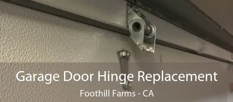 Garage Door Hinge Replacement Foothill Farms - CA