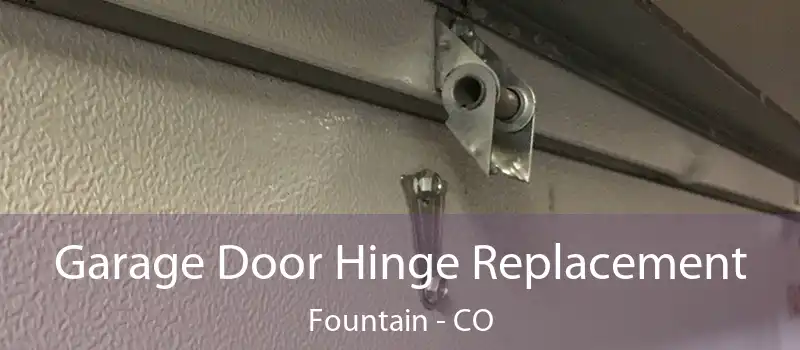 Garage Door Hinge Replacement Fountain - CO