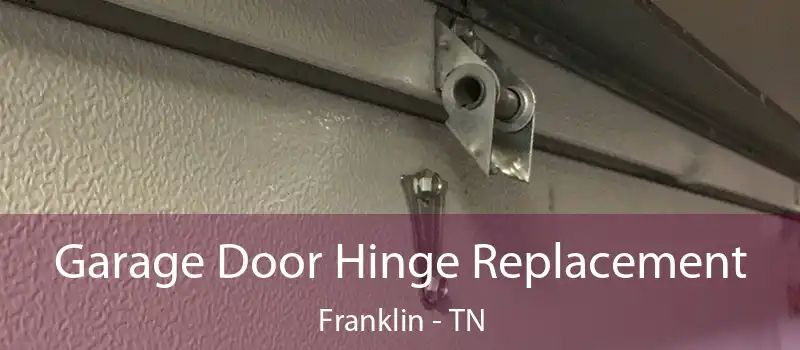  Garage Door Hinge Replacement Franklin - TN