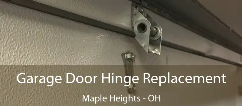  Garage Door Hinge Replacement Maple Heights - OH