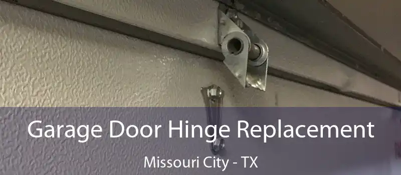 Garage Door Hinge Replacement Missouri City - TX