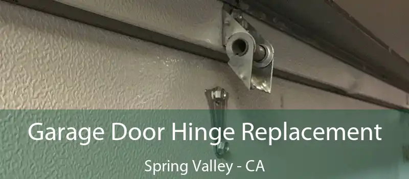  Garage Door Hinge Replacement Spring Valley - CA