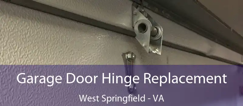 Garage Door Hinge Replacement West Springfield - VA
