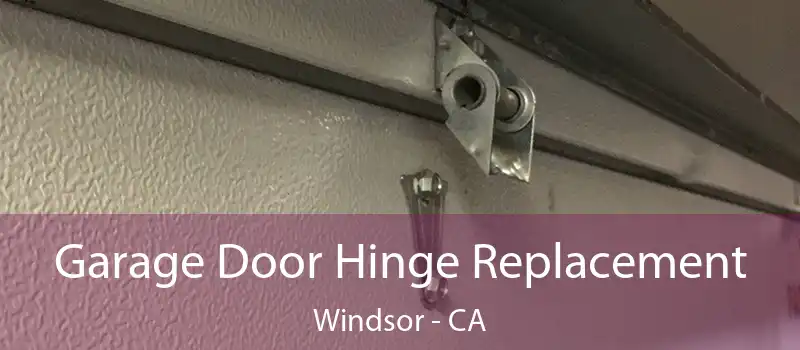  Garage Door Hinge Replacement Windsor - CA