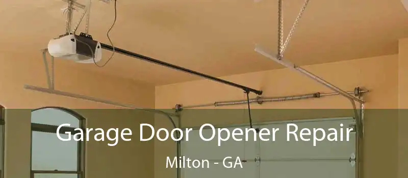  Garage Door Opener Repair Milton - GA