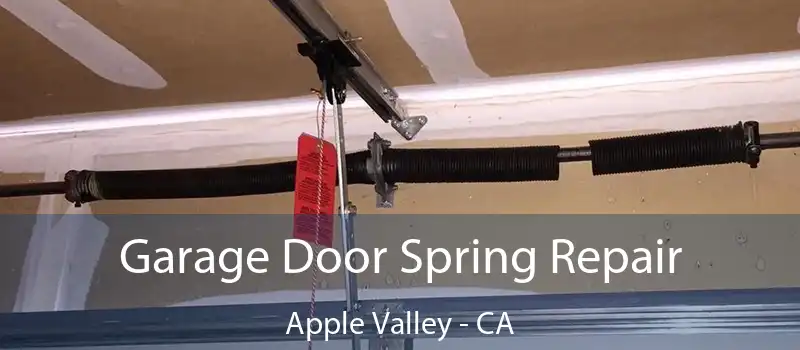  Garage Door Spring Repair Apple Valley - CA