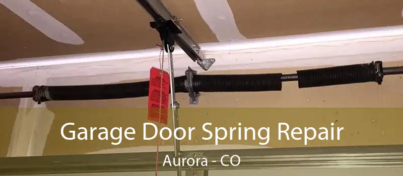  Garage Door Spring Repair Aurora - CO