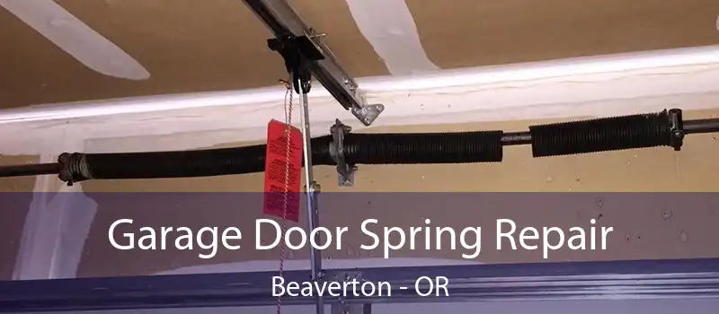  Garage Door Spring Repair Beaverton - OR