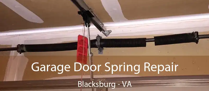  Garage Door Spring Repair Blacksburg - VA