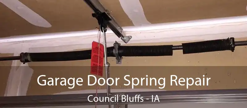Garage Door Spring Repair Council Bluffs - IA