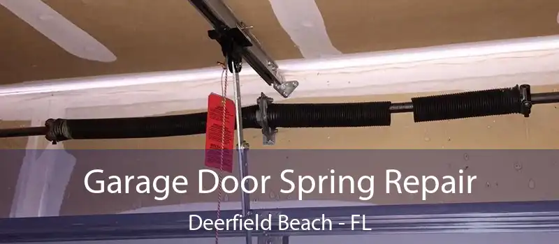  Garage Door Spring Repair Deerfield Beach - FL