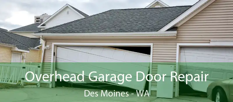 Overhead Garage Door Repair Des Moines - WA