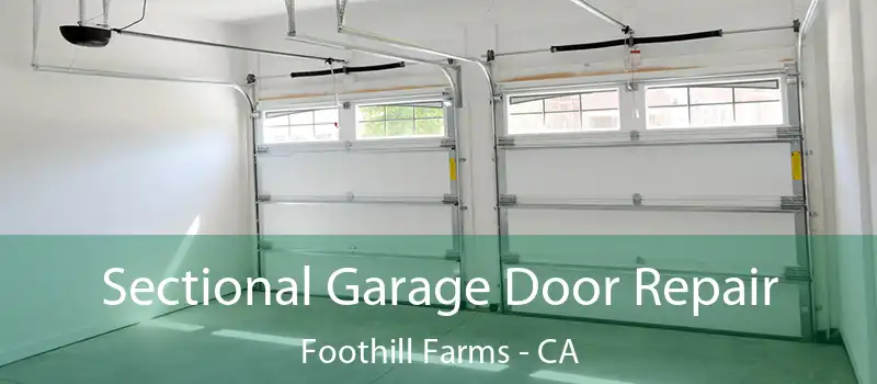  Sectional Garage Door Repair Foothill Farms - CA