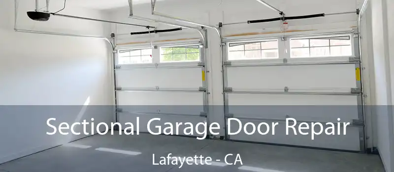  Sectional Garage Door Repair Lafayette - CA