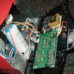 Belvidere garage door opener capacitor replacement